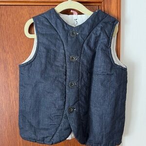 Denim quilted Kids Vest Dagmar Daley